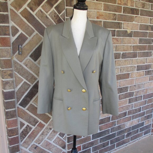 Vintage Wool Pendleton Double Breasted Jacket  size 12 - Picture 1 of 7